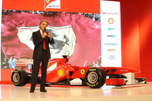 Montezemolo presenta el F150