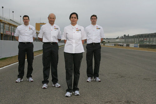 Alex Sauber, Peter Sauber, Monisha Kaltenborn y James Key