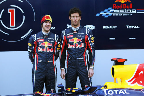 Sebastian Vettel y Mark Webber, la pareja de Red Bull en 2011