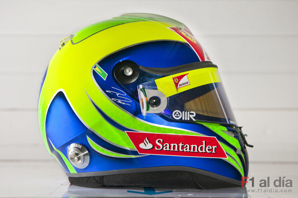 Nuevo casco de Felipe Massa para 2011