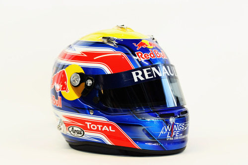 Casco de Mark Webber para 2011