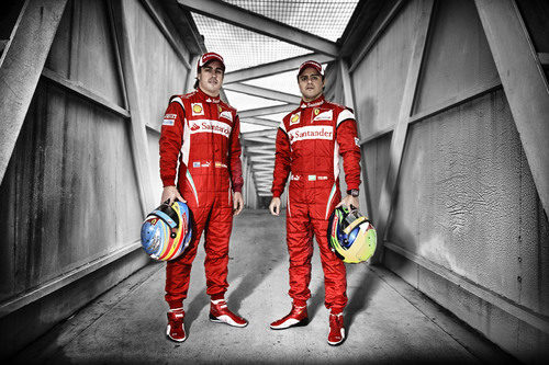 Alonso y Massa, pilotos oficiales de Ferrari en 2011