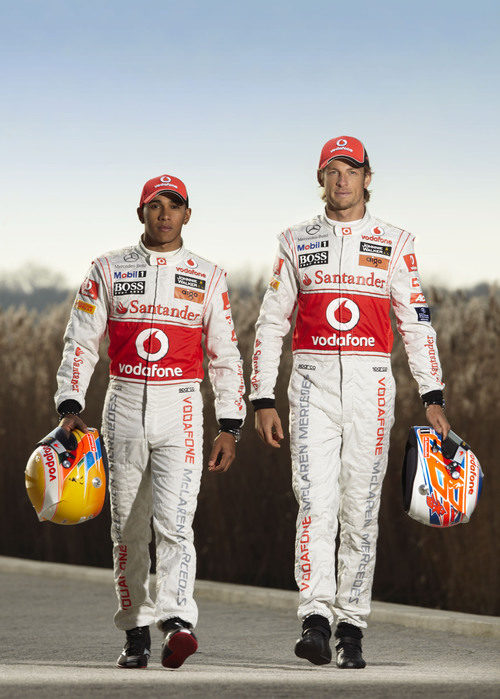 Hamilton y Button, ¿caminando hacia el éxito en 2011?