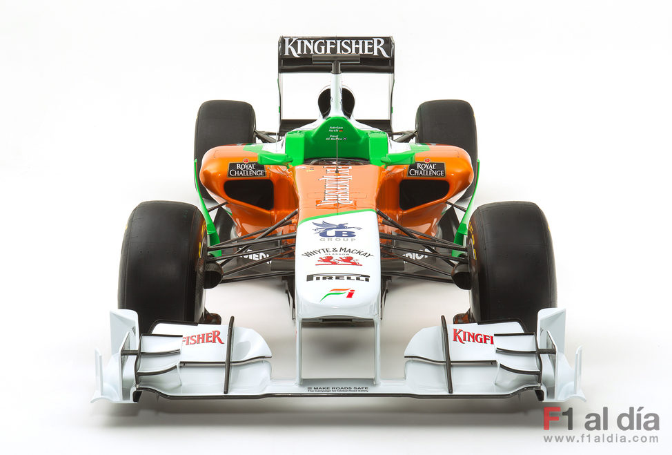 Vista frontal del VJM04