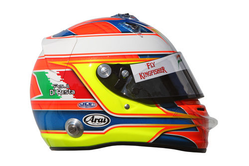 Casco de Paul di Resta para 2011