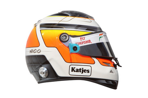 Casco de Nico Hülkenberg para 2011