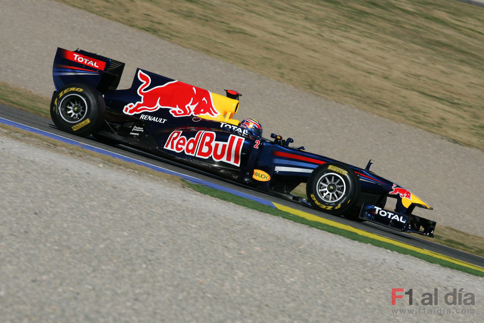 Mark Webber a los mandos del RB7