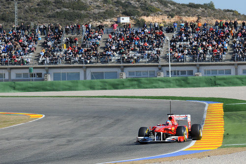 Mucha gente en algunos puntos del circuito