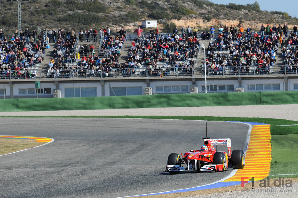 Mucha gente en algunos puntos del circuito