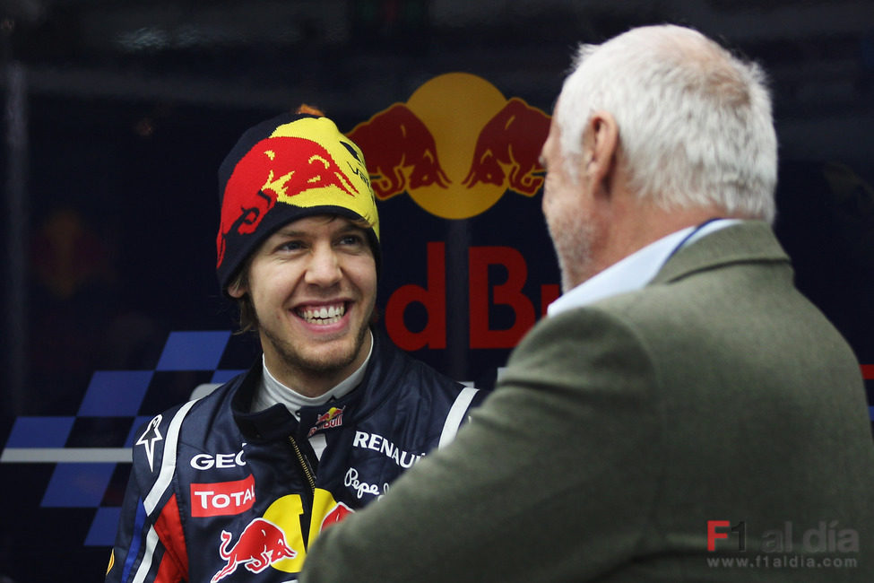 Vettel habla con el jefazo de Red Bull