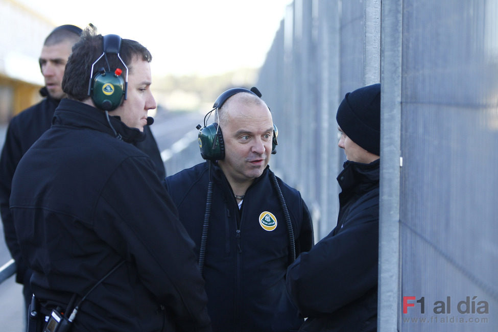 Mike Gascoyne, jefe técnico del Team Lotus
