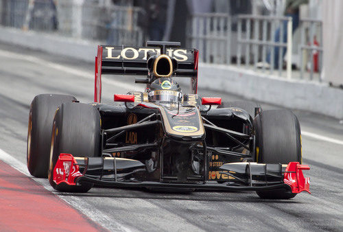 Nick Heidfeld sale a la pista de Montmeló