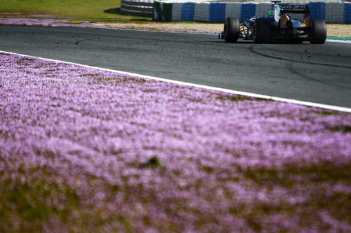 Kovalainen en la pista de Jerez