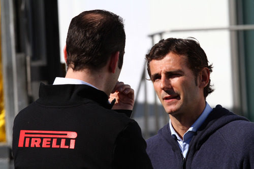 Pedro de la Rosa en Montmeló