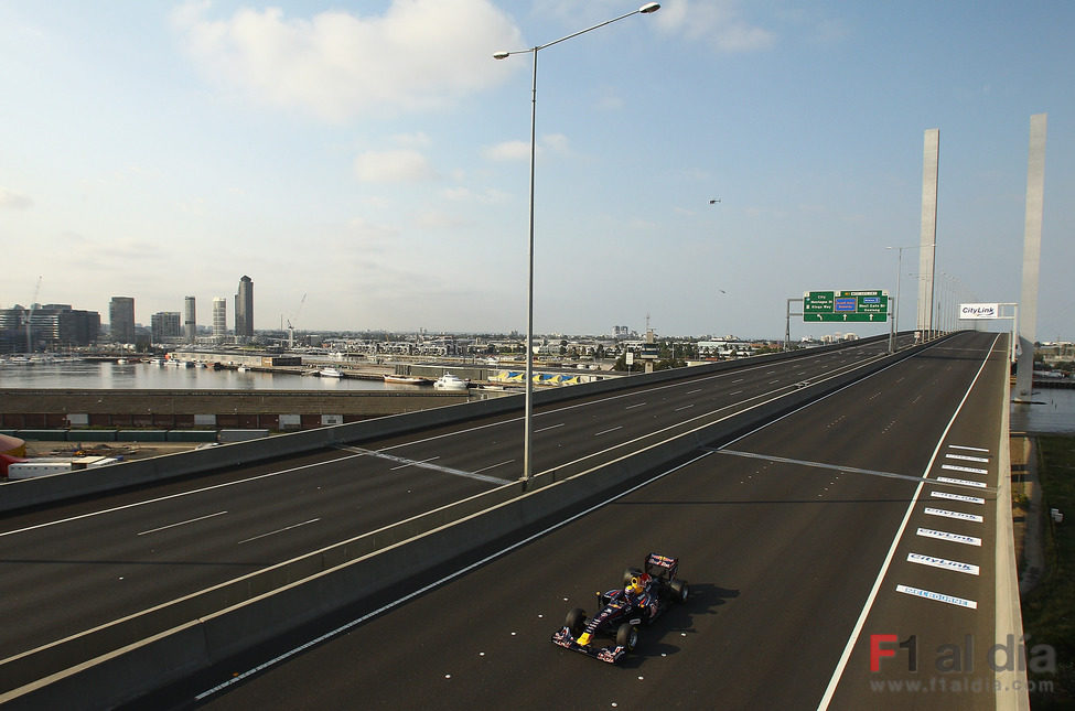 Las autopistas de Melbourne al servicio de Mark Webber