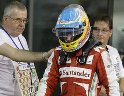 Fernando Alonso, tras el incidente en Abu Dabi: "La noche ha sido regular"