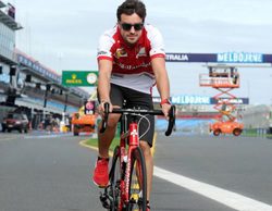 Fernando Alonso sigue trabajando para crear su equipo ciclista de cara a 2015