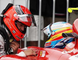 Alonso, sobre sus antiguos rivales en F1: "Michael Schumacher fue el más fuerte"