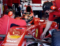 Esteban Ocon completa un test con un Ferrari F10 en Fiorano