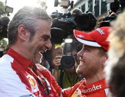 Maurizio Arrivabene: "Tenemos que mantener los pies en el suelo"