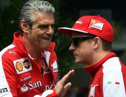 Arrivabene habla de todo el equipo Ferrari y sobre la posibilidad de que Räikkönen se quede