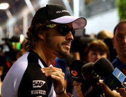 Fernando Alonso: "Soy optimista, los primeros signos para el año que viene pintan bien"