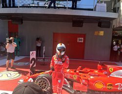 Vettel terminó como piloto del día