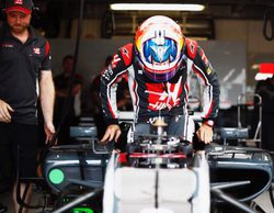 Romain Grosjean: "En Azerbaiyán será interesante pilotar con los coches más anchos"