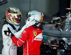 Sebastian Vettel, sobre Lewis Hamilton: "Ha sido el mejor piloto del 2017. Se merece el título"