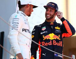 Christian Horner: "Sería muy estúpido por parte de Hamilton descartar a Ricciardo para 2018"