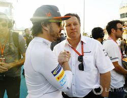 Zak Brown: "Fernando Alonso debería tener dos o tres títulos más, es el piloto más completo"