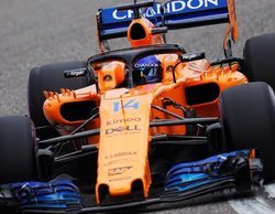 Fernando Alonso, fuera de Q3: "Estoy contento con P13 y una elección libre de neumáticos"