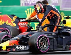 Red Bull, al rojo vivo: Las mejores imágenes del enfrentamiento entre Ricciardo y Verstappen