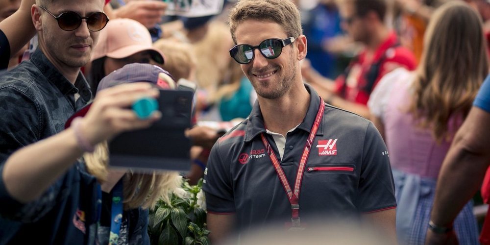 Romain Grosjean, saldrá 5º en Austria: "Estoy muy orgulloso de estar entre los dos Red Bull"