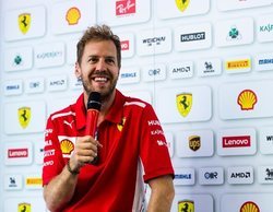 Sebastian Vettel: "Ha sido un buen viernes; todo lo que pusimos en el coche parece funcionar"