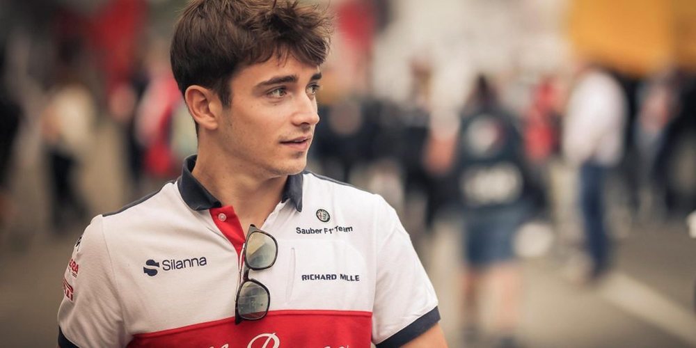 Charles Leclerc: "Es genial terminar en noveno puesto, no solo por mí sino por todo el equipo"