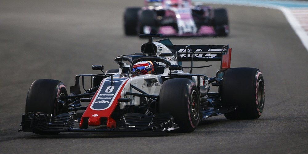 Romain Grosjean: "Es un buen resultado teniendo en cuenta el daño en el coche"