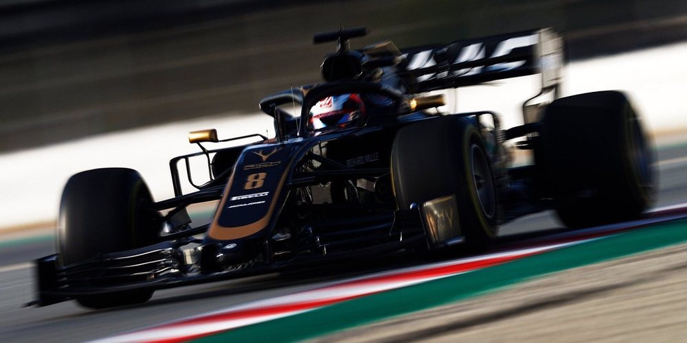 Romain Grosjean, tras la primera semana de test: "El VF-19 nos ha aportado buenas sensaciones"