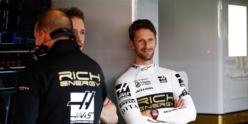 Romain Grosjean: "Estoy muy contento por haber completado nuestro programa de trabajo"