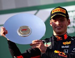 Verstappen: "La tercera posición ha sido merecida, estoy muy contento por el equipo y por Honda"