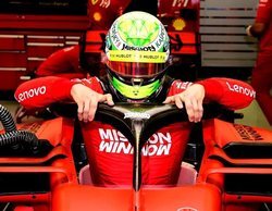 Sebastian Vettel halaga el buen trabajo de Mick Schumacher en los test de Baréin