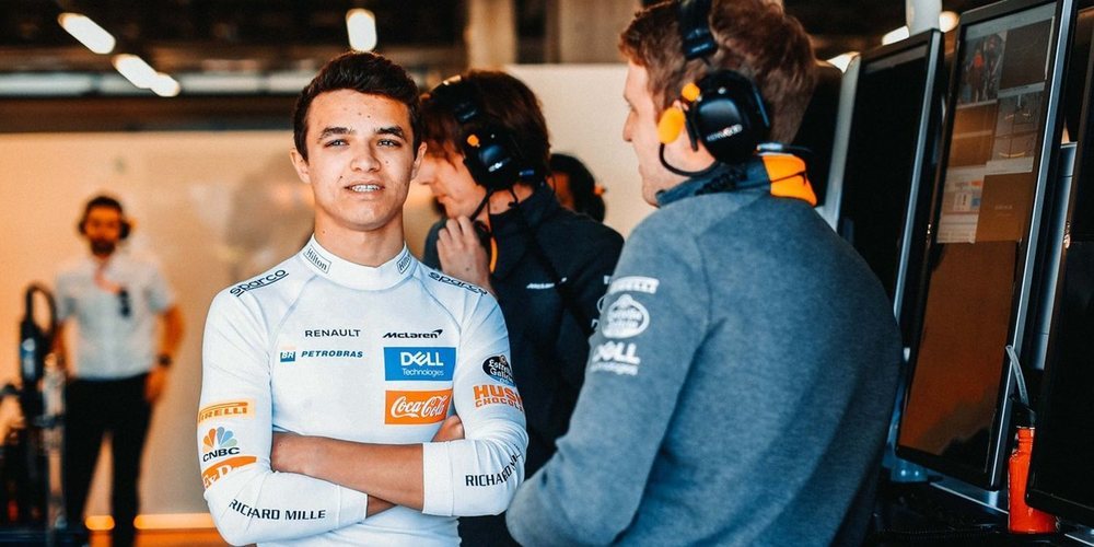 Lando Norris defiende la estrategia de McLaren: "Como equipo, no ganamos ni perdimos puntos"