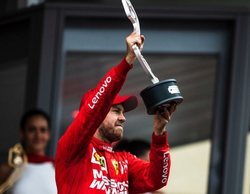 Sebastian Vettel: "El segundo es un gran resultado y estoy feliz por el equipo"