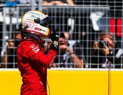 Sebastian Vettel: "Estoy contento por el equipo, los últimos dos meses no han sido fáciles"