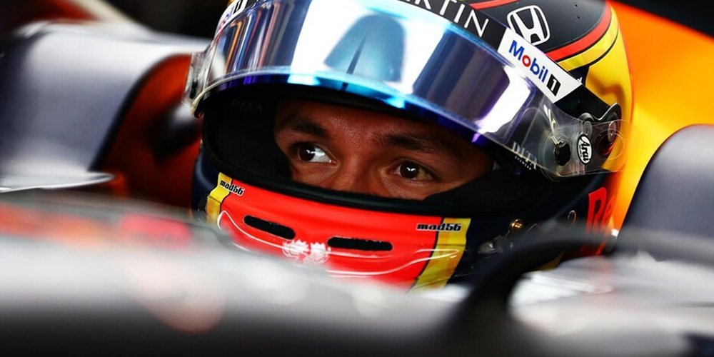 Alexander Albon: "Estoy contento con mi rendimiento en la carrera"