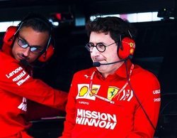 Mattia Binotto asegura que para Ferrari es una ventaja contar con la dupla Vettel-Leclerc