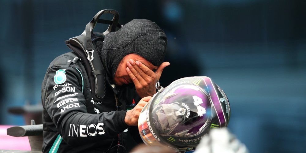 Lewis Hamilton: "Siempre había dicho que nunca dejaría que me vieran llorar"