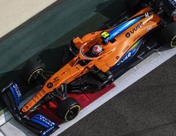 Lando Norris: "Estoy muy contento porque he clavado mi última vuelta en Q3"