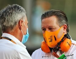 Zak Brown: "No tenemos a nadie en el programa junior porque no tendríamos asiento disponible"