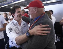 Wolff, sobre Lauda: "Ha habido situaciones en las que hubiera deseado poder tener su opinión"